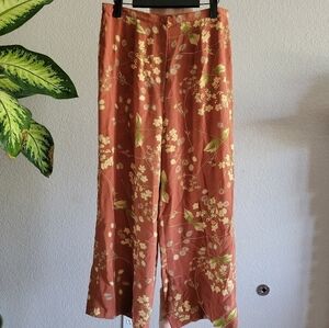 Ballinger Gold Floral Dress Pants